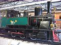 Preserved 1902 Krauss steam locomotive No. 10 at the Israel Railway Museum