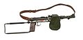 Carl Gustaf m/45B submachine gun with a brass catcher