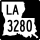 Louisiana Highway 3280 marker