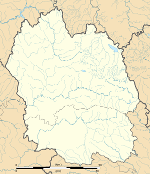 屈比耶雷特在洛泽尔省的位置