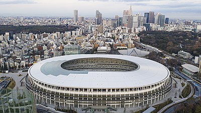 田赛、径赛和全能项目在东京新国立竞技场进行