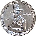 Pilgrim Tercentenary half dollar