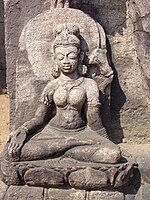 Medititating Tara, Ratnagiri, Odisha, India, 8th century