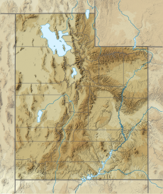 Cathedral Mountain is located in Utah