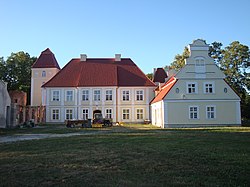 Palace of family Puttkamer in Wolinia