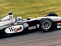 David Coulthard driving for McLaren in 1998