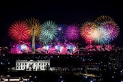 Fireworks display during Perry's performance of the song during "Celebrating America"