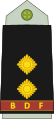 First lieutenant (Botswana Ground Force)[8]