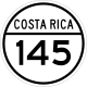 National Secondary Route 145 shield}}