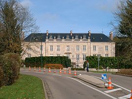 The chateau in Sauvigny-le-Bois