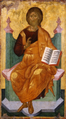 Christ Enthroned Angelos