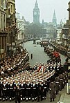 Funeral procession of Churchill