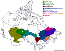 Another Example Of The Areas The Cree People Lived