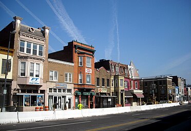 Construction of the DC Streetcar's H Street NE/Benning Road Line in 2009