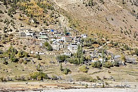 Darcha village, Oct 2020