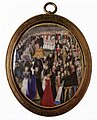 An Elizabethan Maundy, miniature by Levina Teerlinc, c. 1560[26][31]