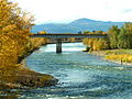 Image 16Clark Fork River, Missoula, in autumn (from Montana)