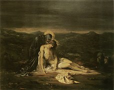 Pietà (1854), 75 x 96 cm., private collection