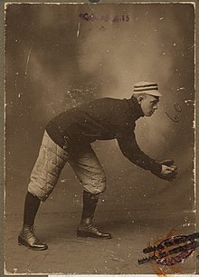 Hobe Ferris, Boston Americans second baseman, [ca. 1901]. Michael T. "Nuf Ced" McGreevy Collection, Boston Public Library