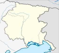 Aurisina is located in Friuli-Venezia Giulia
