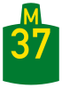 Metropolitan route M37 shield