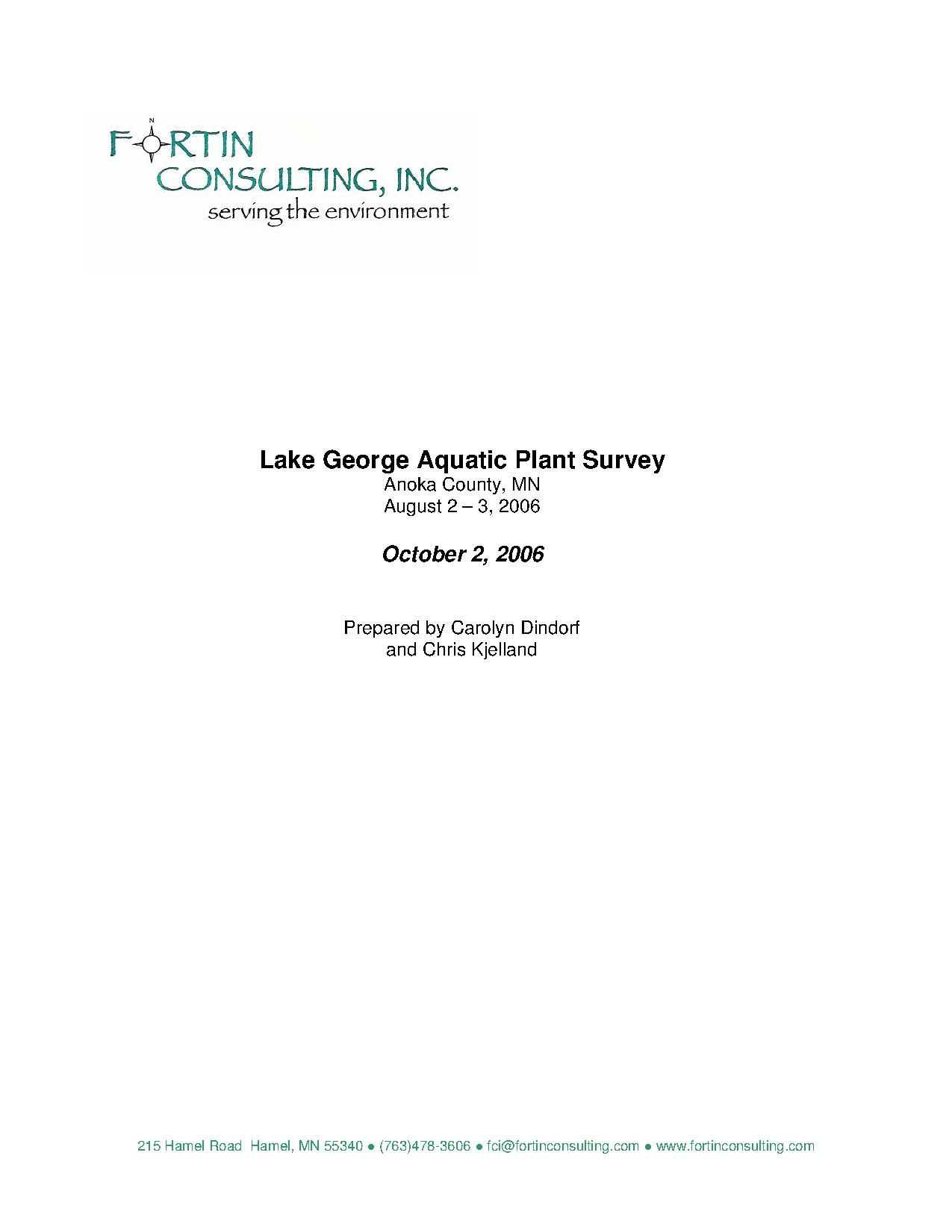 final survey report