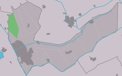 Location in the Heerenveen municipality