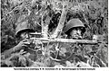 Famous Soviet sniper duo Fyodor Okhlopkov and Vasilij Kvachantiradze use a Mosin-Nagant Sniper Rifle with PU Scope.