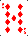 9 of diamonds