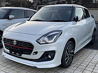 Facelifted Suzuki Swift RS (Japan)