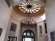 Inside the El Paso and South Western Railroad Depot which was built in 1912 and completed in 1913. The depot is located at 419 W. Congress St.. It was listed in the National Register of Historic Places in 2004, ref.: #03000903.