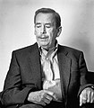 Image 8Václav Havel, playwright, dissident and president from 1989 to 2003 (from History of the Czech lands)