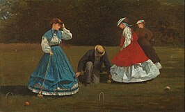 Croquet Scene, 1866