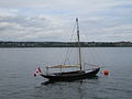 The sloop Windekilda, named after founding director Niels Windekilda Jannasch.