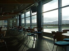 Brønnøysund Airport Brønnøy, inside terminal