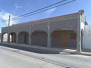 The Southern Pacific Railroad Depot was built in 1925 and is located at 201 W. Main St. The Casa Grande Hotel Building, built in 1898, is located behind the depot The depot was listed in the National Register of Historic Places in 2002, reference #02000734.