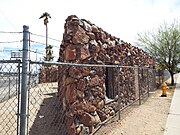 Different view of the office of El Mirage Motel.