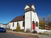 The La Iglesia Metodista Mexicana El Divino Redentor was built in 1892 and is located at 319 S. San Francisco Street. It was listed in the National Register of Historic Places January 30, 1985, Ref. #85000147.