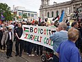 Gaza flotilla clash demonstration in Belfast
