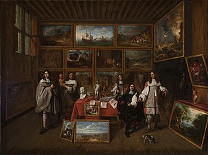 Gillis van Tilborgh, A Picture Gallery, c. 1665