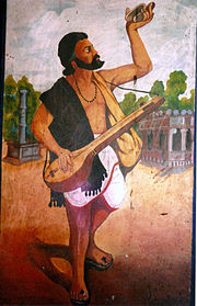 Kanakadasa one of the famous Haridasas of the Bhakthi movement