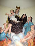 Statue of Our Lady of Mount Carmel with Infant Jesus at St. Leonard of Port Maurice Church in the North End