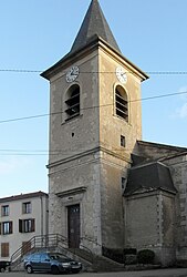 The church in Marbache