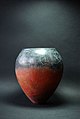 Image 23Ovoid Naqada I (Amratian) black-topped terracotta vase, (c. 3800–3500 BC). (from Prehistoric Egypt)