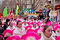 2009年中国新年游行的少女
