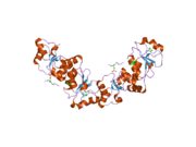 2azm: Crystal structure of the MDC1 brct repeat in complex with the histone tail of gamma-H2AX