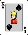 King of spades
