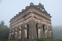 Dalan-style Sharabhuja Gauranga temple at Panchrol, Purba Medinipur district.