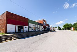 Main Street in Shubert, June 2017
