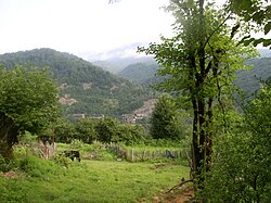 Mountains of the Tkvarcheli district